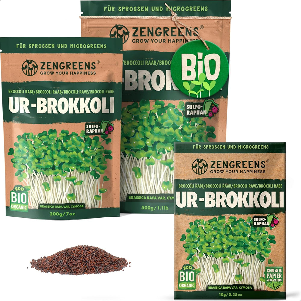 Bio Sonnenblumen Samen - Wähle Zwischen 10G, 200G Und 500G - Sonnenblume Mit Keimrate Von Über 97% - Keimsprossen - Sonnenblumensamen Zum Sprossen Ziehen - Wiederverschließbare Verpackung