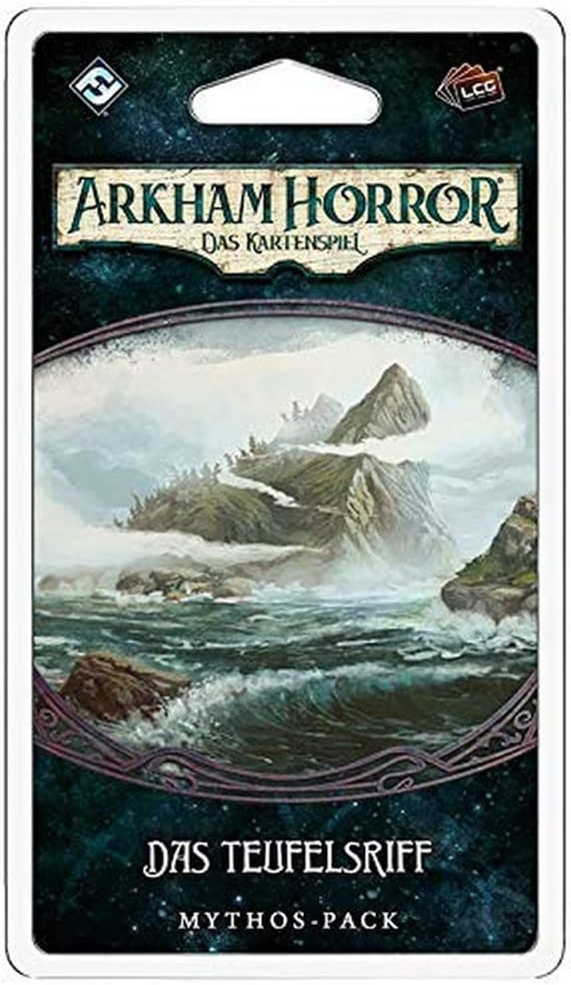 Fantasy Flight Games, Arkham Horror: LCG, Core Game, Expert Game, Card Game, 1-4 spillere, i alderen 14+, 45+ minutter, tysk, flerfarvet, farverigt