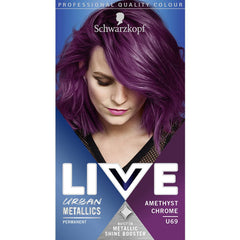 Schwarzkopf LIVE U69 Amethyst Chrome, 142.5ml, U69 Vopsea pentru par Naty Shop Amethyst Chrome