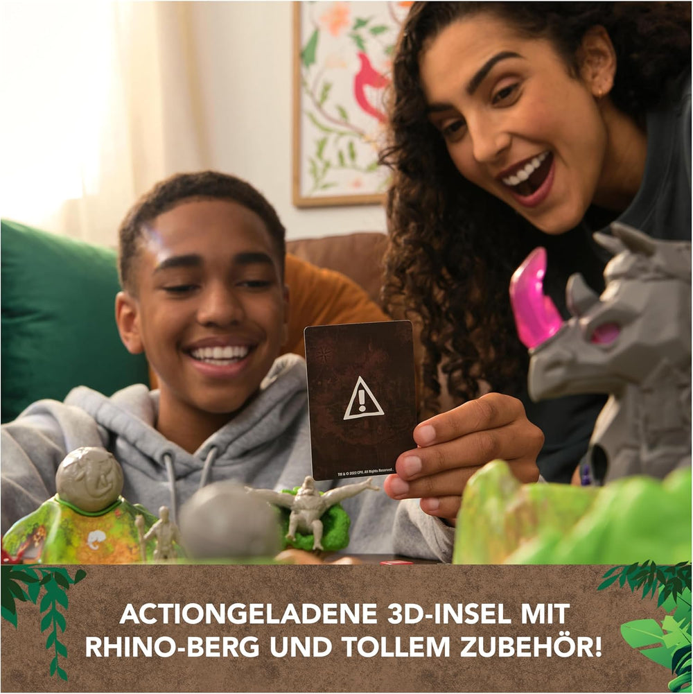 Spin Master Games - Jumanji Stampede - un joc de aventură 3D cooperativ de amploare pentru întreaga familie, 2-4 jucători, cu vârsta de 8 ani și peste