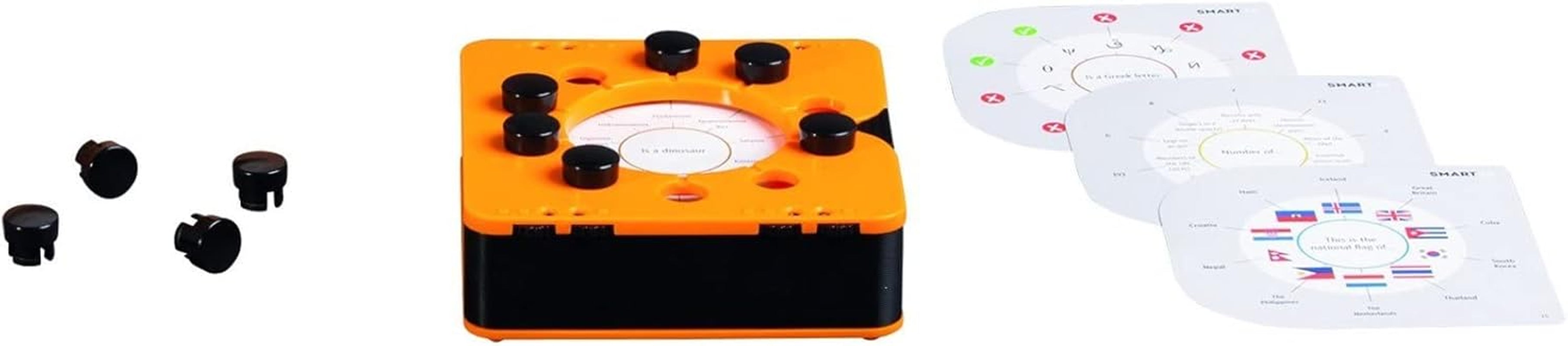 Piatnik 7167 - Smart 10 | Det revolutionære know-it-all brætspil | For Quiz-entusiaster | Hvem er kongen af ​​quizzer? | Alder 12+ | A til Z vidensspørgsmål | Til hjemmet og ude