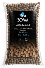 Ekspanderet ler til potteplanter, små lerkugler til dræning og beluftning, ekspanderet ler til hydroponi og æstetiske dekorationer uden kemiske farvestoffer - 650 g