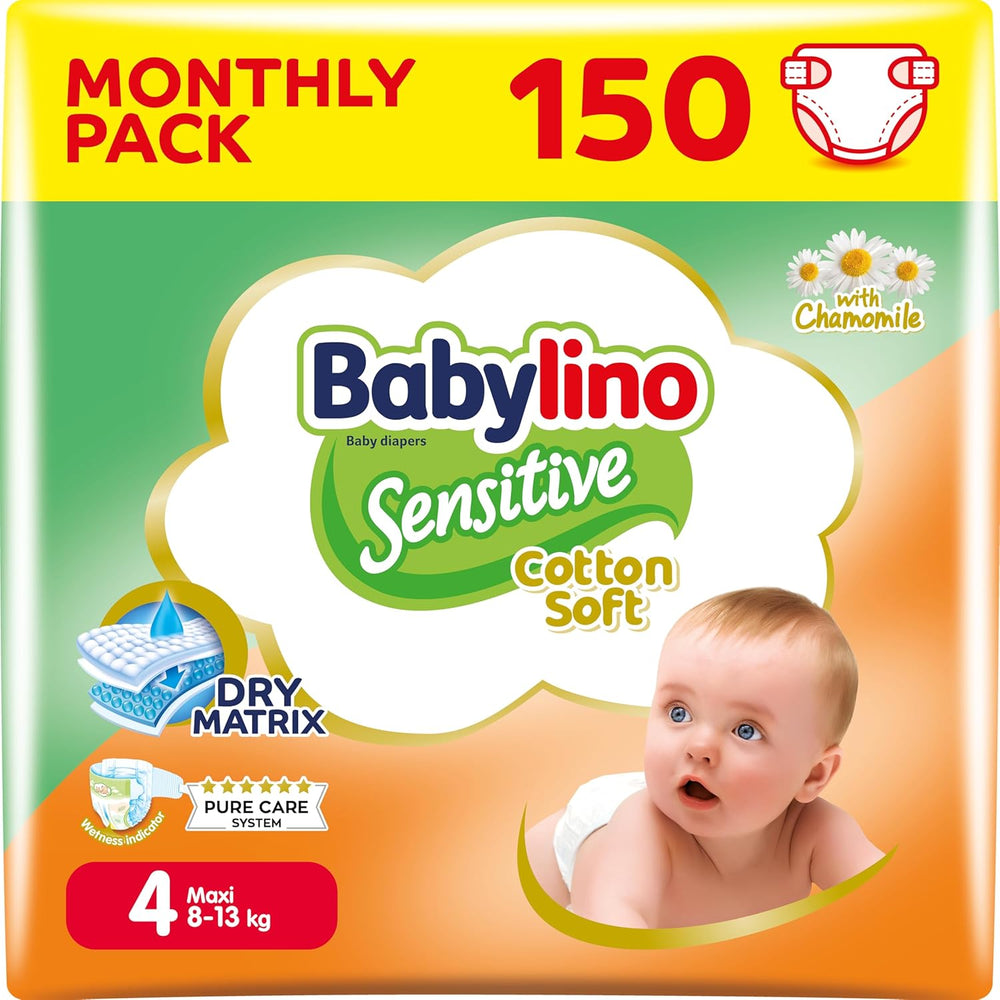 Babybleer Sensitive str. 4, Maxi (8-13 kg), 20 stk