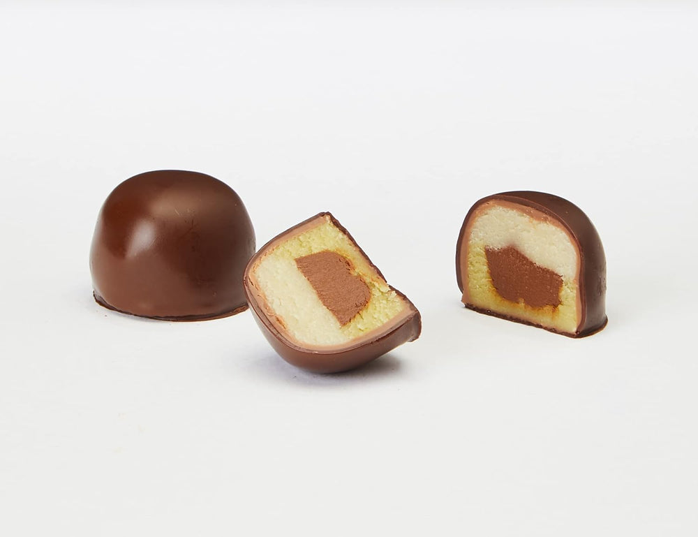 Mozart Baroque - Autentiske Mozart mørk chokolade marcipan nougatkugler 12 stykker 1 x 240 g (pakke med 5)