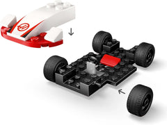 LEGO City F1 Williams Racing og Haas F1 Racing Cars - Formel 1 legetøj med biler, der kan bygges og 2 racerkører minifigurer - Små gaveideer til drenge og piger fra 4 år 60464 Byggesæt Beuche den LEGO-Store