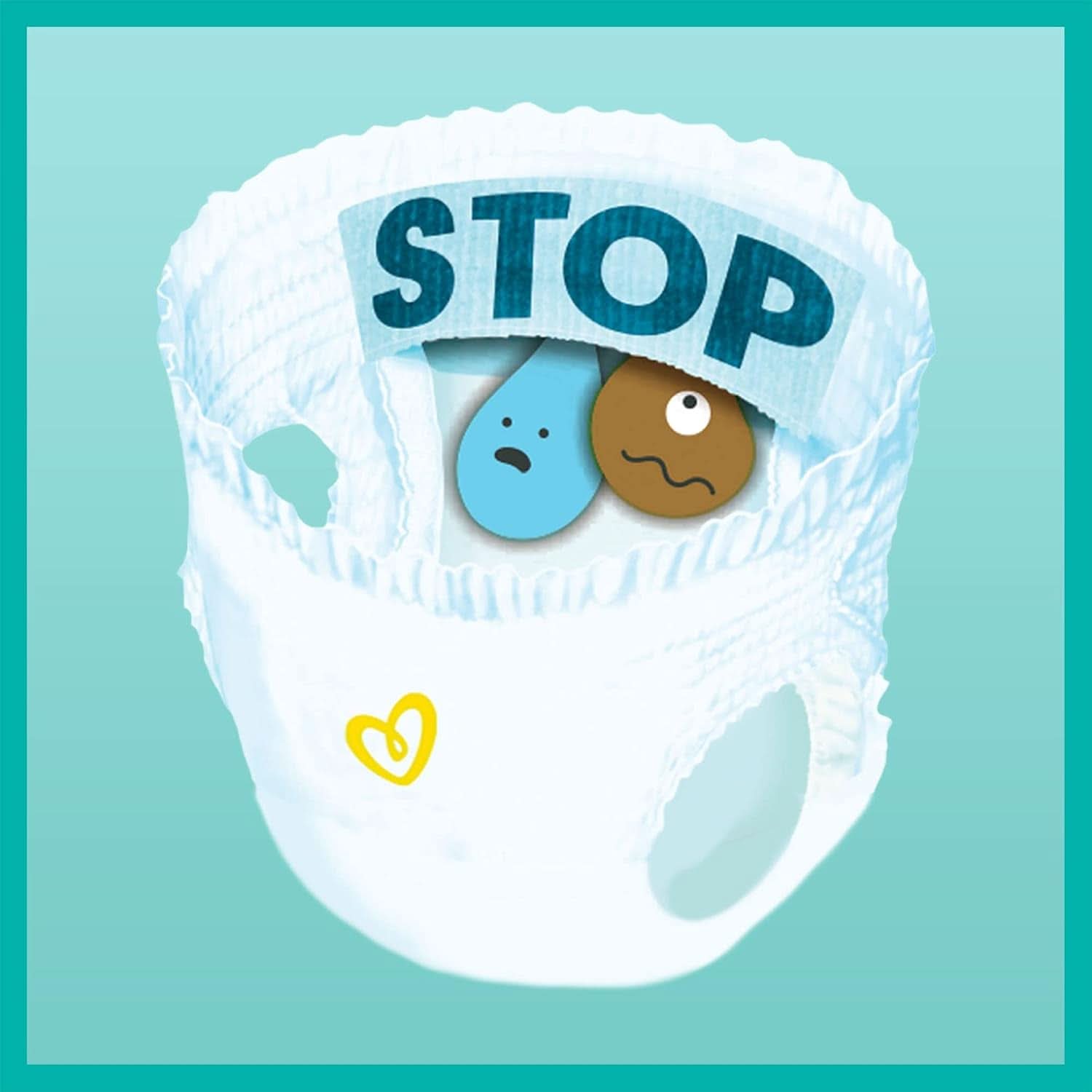 Pampers (Alte Version), Natbukser Windeln, Größe 5, 22 Stück, 12Kg-17Kg Tilbehør Babymad og amning Naty Shop