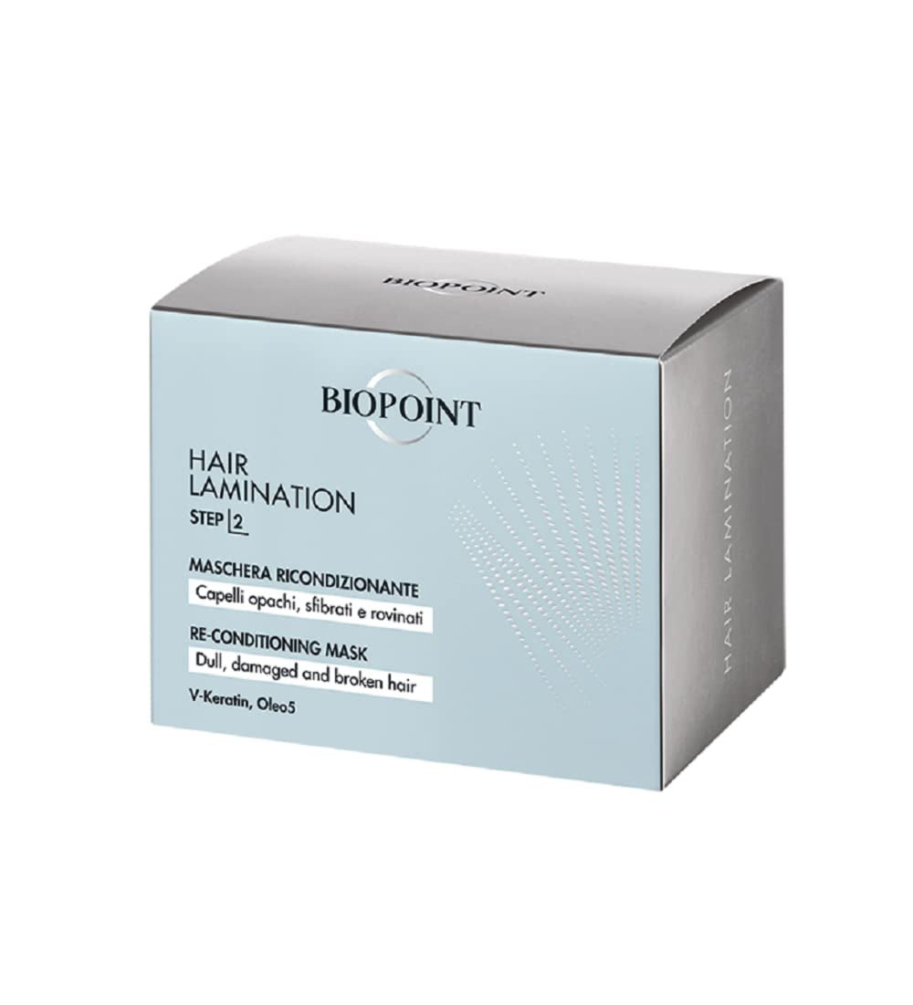 Hair Lamination Step 2, Mască de recondiționare 200 ml, 6.7 Fl Oz Made in Italy Masca de par Naty Shop