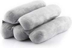 Innovagoods® Pernă ergonomică multifuncțională cu tub cu 5 module, pliabilă, robustă și durabilă, design catifelat, material bumbac/Pp, ideală pentru birou, casă, teleworking, mașină. Perne standard Naty Shop Titlu implicit