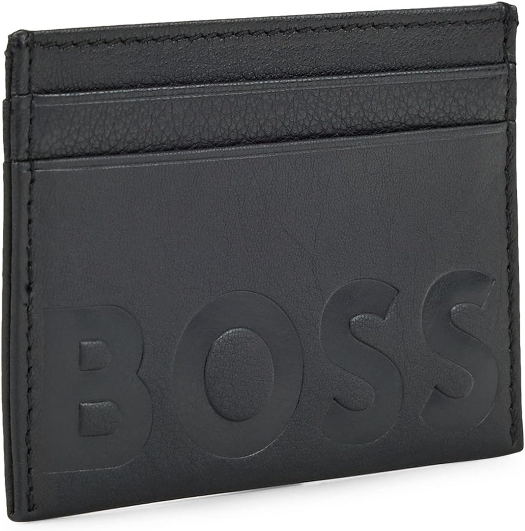 BOSS Hugo Bărbat Big Bb_s Cardholder, Black1, ONESI EU Portofel Barbati Naty Shop