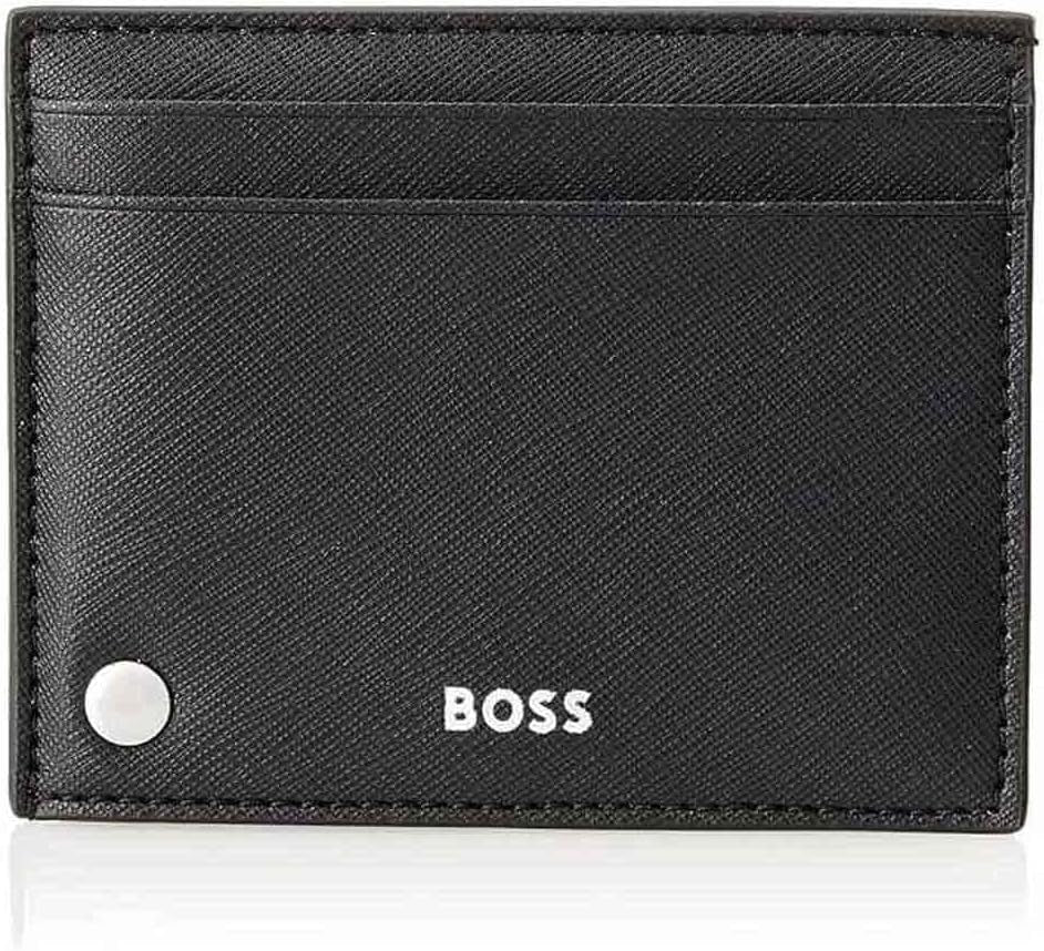 BOSS Zair_S_New_C_Holder Portcard pentru bărbați, negru1 Portofel Barbati Naty Shop Titlu implicit
