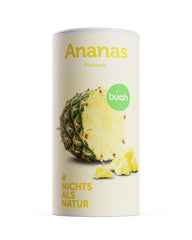 BUAH® Ananas liofilizat | Chipsuri cu ananas ca gustare sau pentru muesli și deserturi | Înlocuitor ideal pentru dulciuri | Vegan și fără zahăr adăugat | 100% fructe liofilizate | 200 g Produse deshidratate Naty Shop 200 G