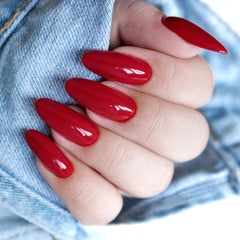 Semilac UV Neglelak 027 Intense Red 7ml Hottie Collection