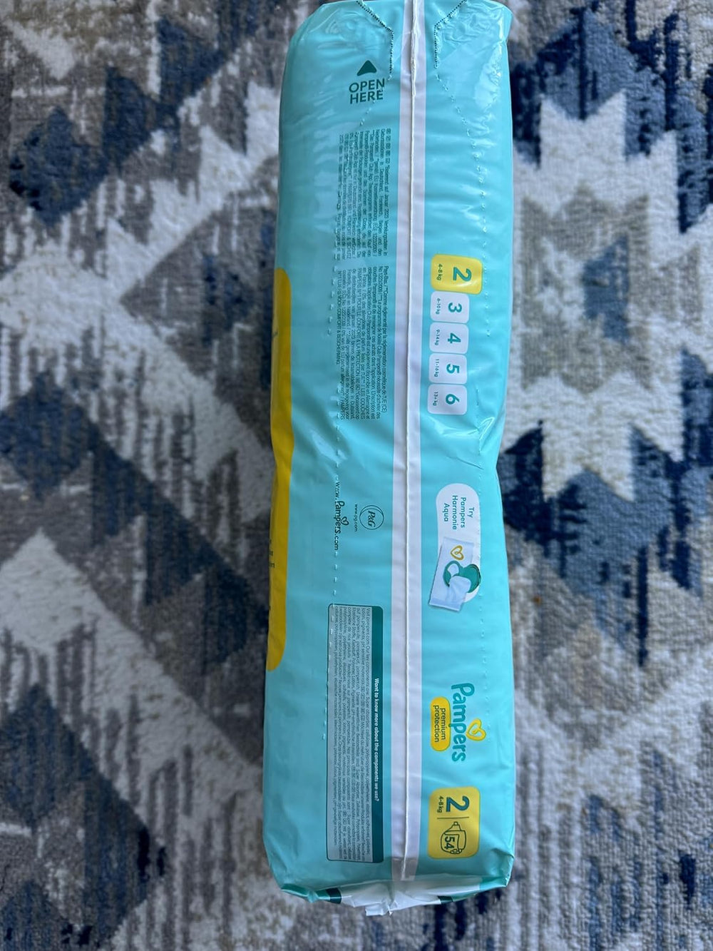 Pampers Premium Protection T2 – 54 stk