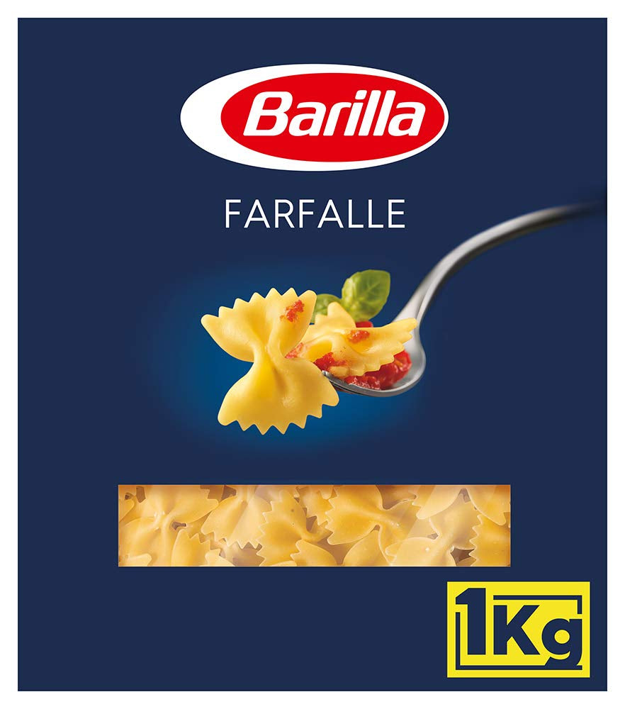 Barilla Classic Spaghetti nr. 5 pasta fra højkvalitets durumhvede, altid al dente (1 x 1 kg)