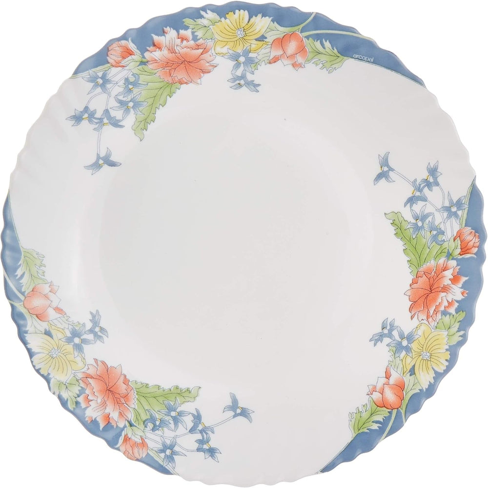 Florine Tafelservice Mit Blumen, Glas, Mehrfarbig, 33 X 33 X 31 Cm Servicesæt Naty Shop