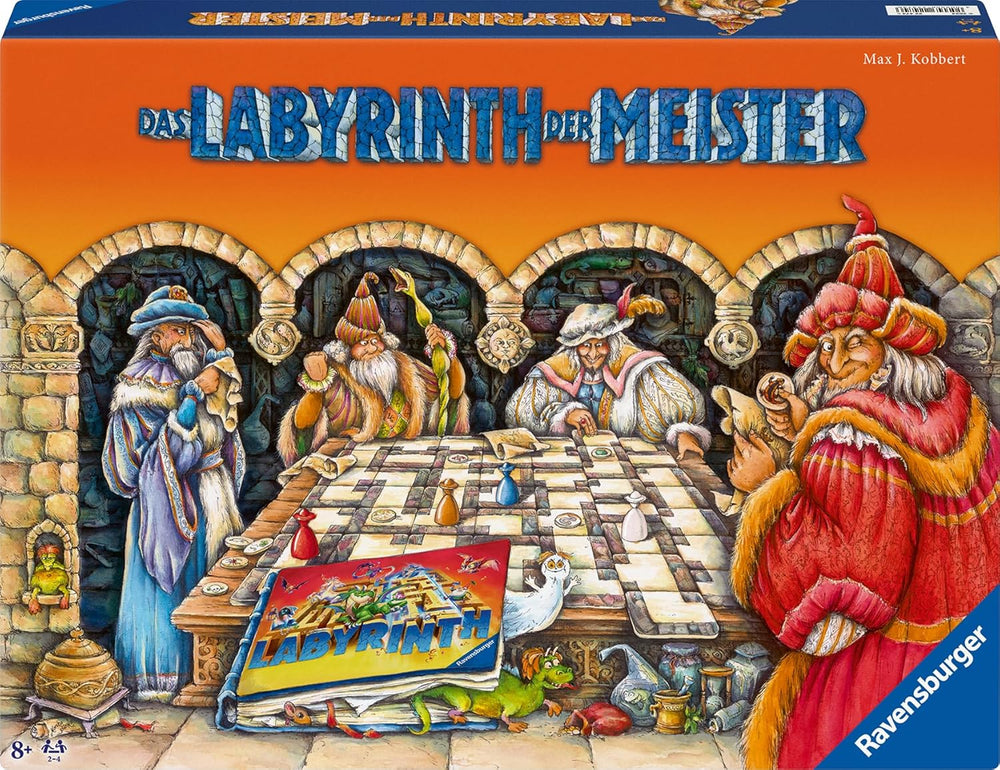 Ravensburger 22474 Maze Masters - Masterversionen af ​​den skøre labyrint for 2-4 spillere fra 9 år og opefter