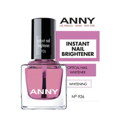 ANNY Instant Nail Brightener - Naturlig pleje neglelak med optisk lysnende effekt - 15 ml
