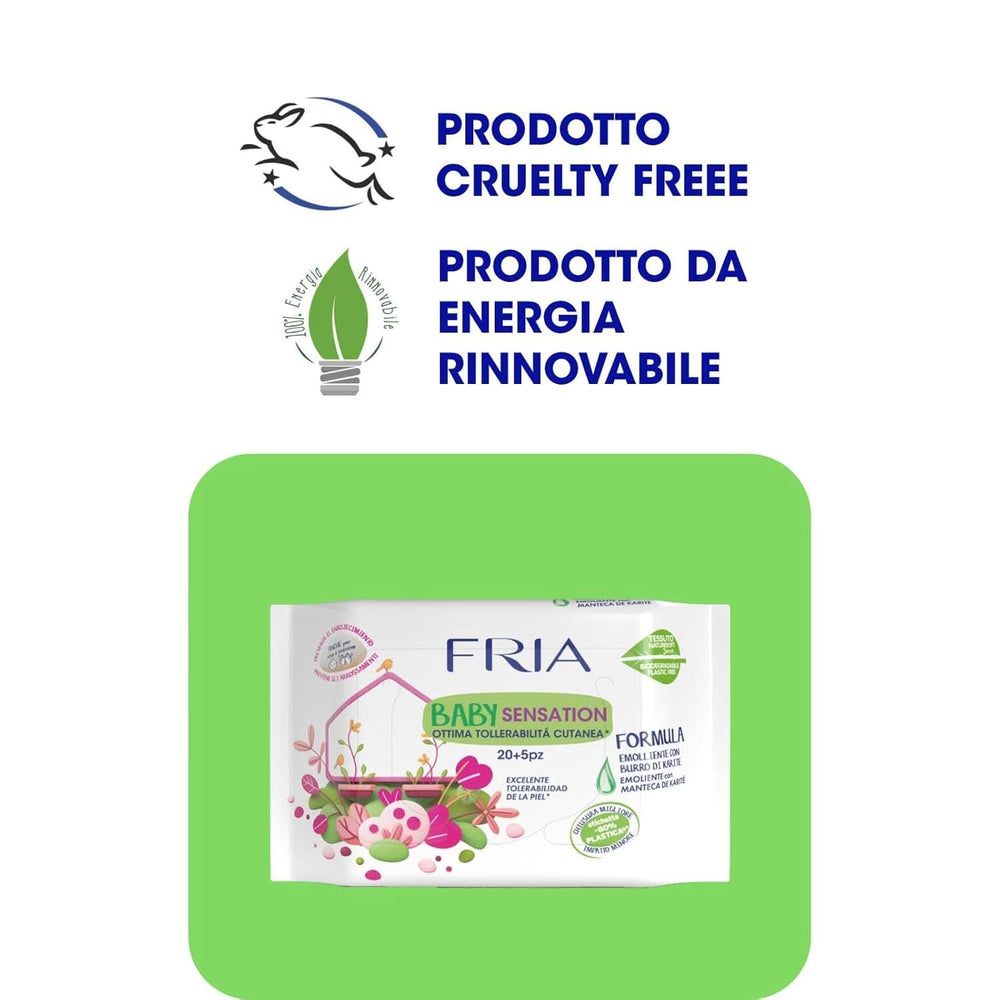Fria Baby Sensation renseservietter Baby Wet Wipes Naty Shop