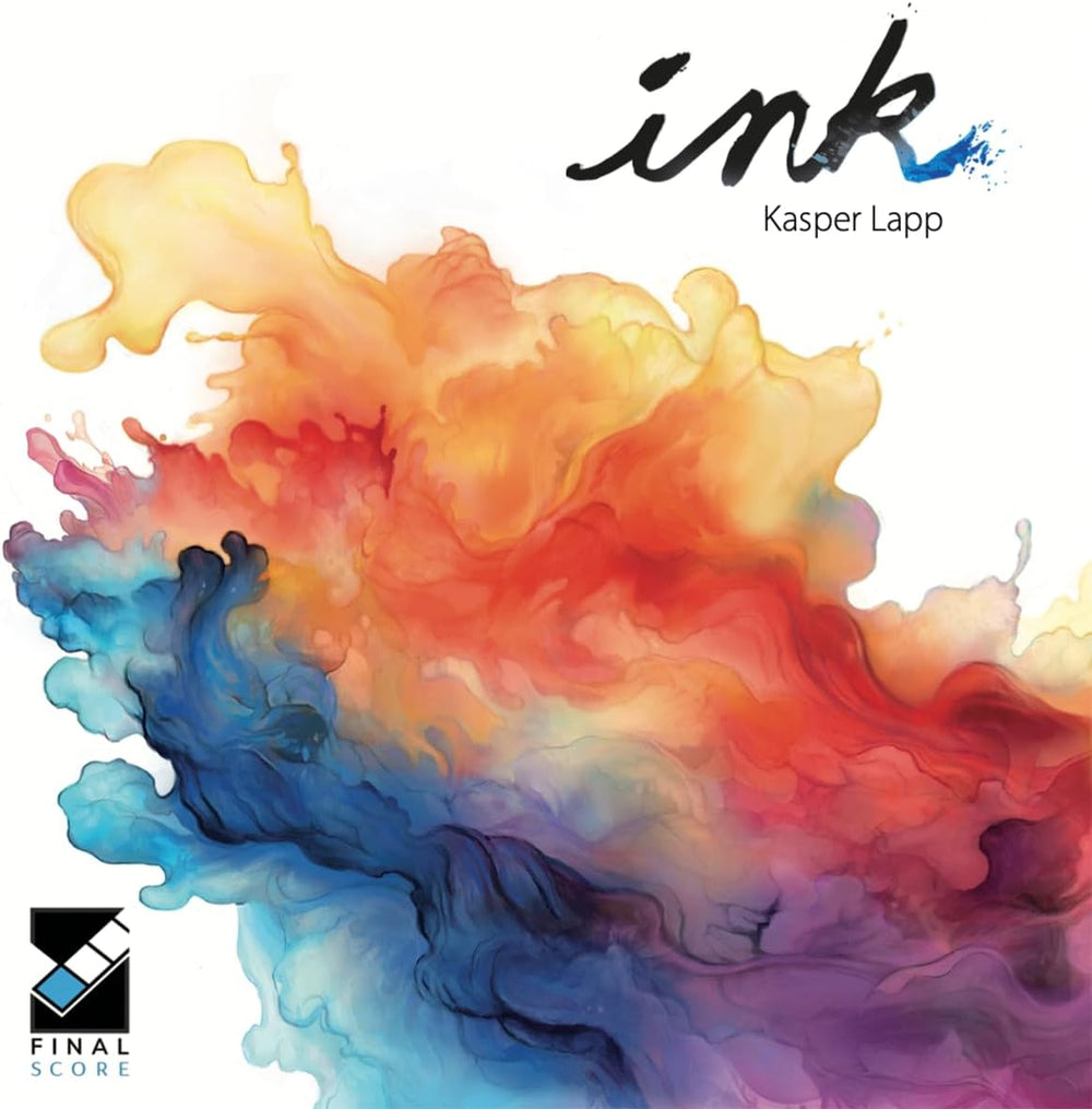 Asmodee, Ink, Final Score Games, Strategi and Art Family Game, 1 til 4 spillere, i alderen 8+, 30 til 45 min., tysk version