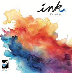 Asmodee, Ink, Final Score Games, Strategi and Art Family Game, 1 til 4 spillere, i alderen 8+, 30 til 45 min., tysk version