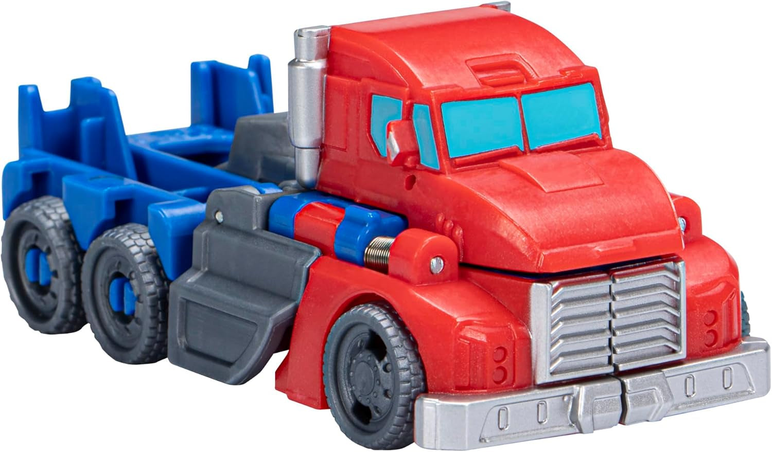 Transformers Earthspark 1-trins flip changer Optimus Prime Action Figur (10 cm) Robot Legetøj Alder 6+ Action Figurer Naty Shop
