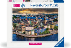 Ravensburger Puzzle Locuri scandinave 12000114 - Stockholm, Suedia - puzzle jigsaw de 1000 de piese pentru adulți și copii de peste 14 ani Puzzle Naty Shop