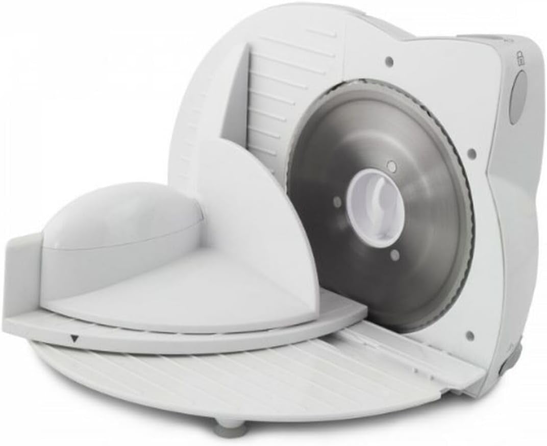 EKM017W Elektrisk skæremaskine i rustfrit stål, 150 W makuleringsmaskiner og skæremaskiner Naty Shop Standardtitel