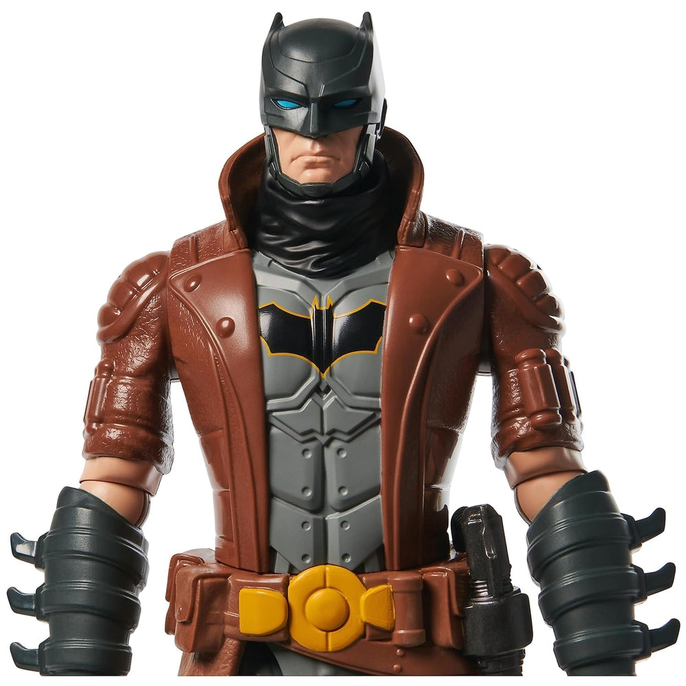 DC Comics, Batman Action Figure, 30 cm înălțime, complet mobil pentru aventuri captivante și cascadorii pline de acțiune, jucărie pentru copii de la 3 ani în sus Action figures Naty Shop