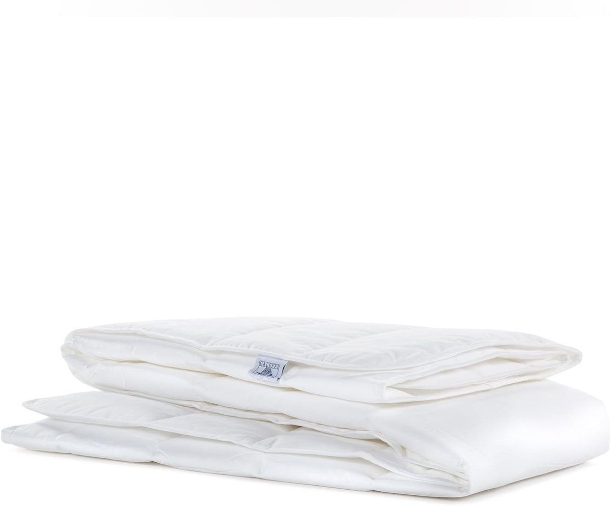 Caleffi 6781 Polyester Quiltone Fransk Sengetæppe One Size Passer Alle Dyner og dyner Naty Shop Standardtitel