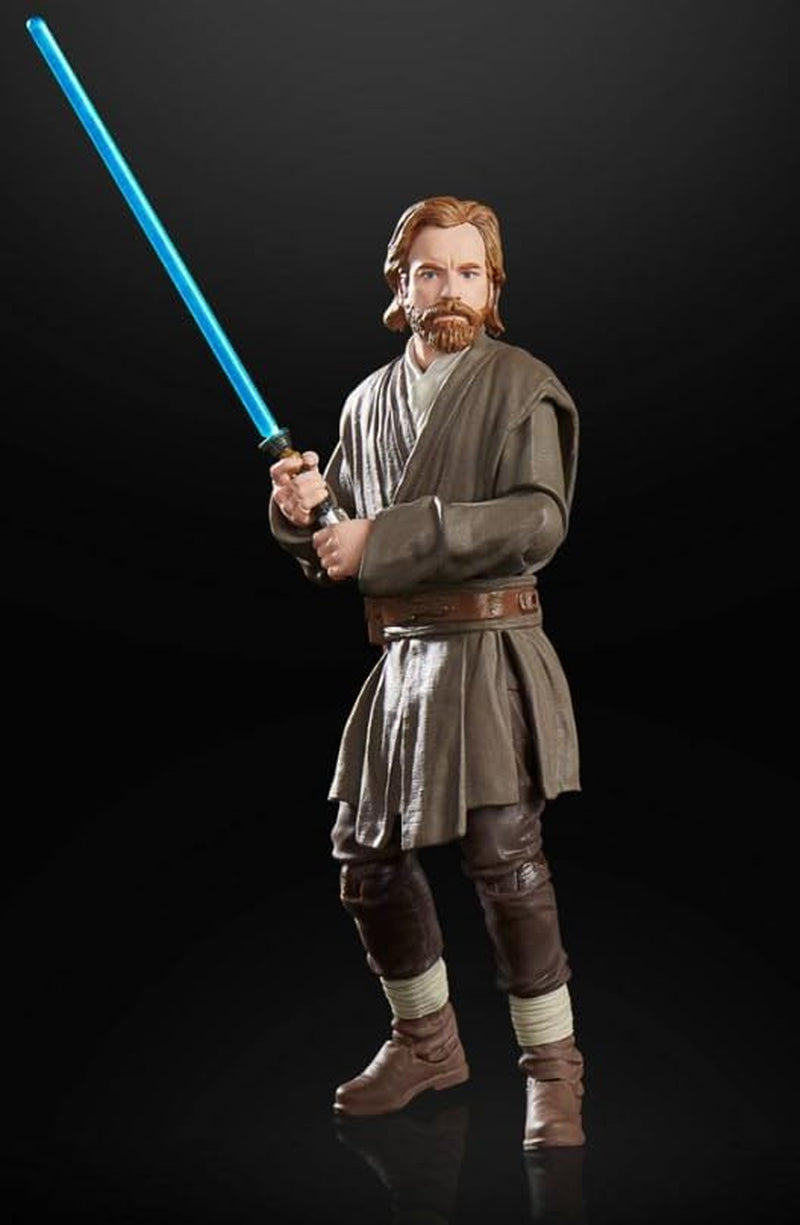 Star Wars Hasbro Star WarBlack Series Obi-Wan Kenobi (Jabiim), 15 Cm Stor actionfigur Obi-Wan Kenobi, Multi, F7098 Actionfigurer Naty Shop