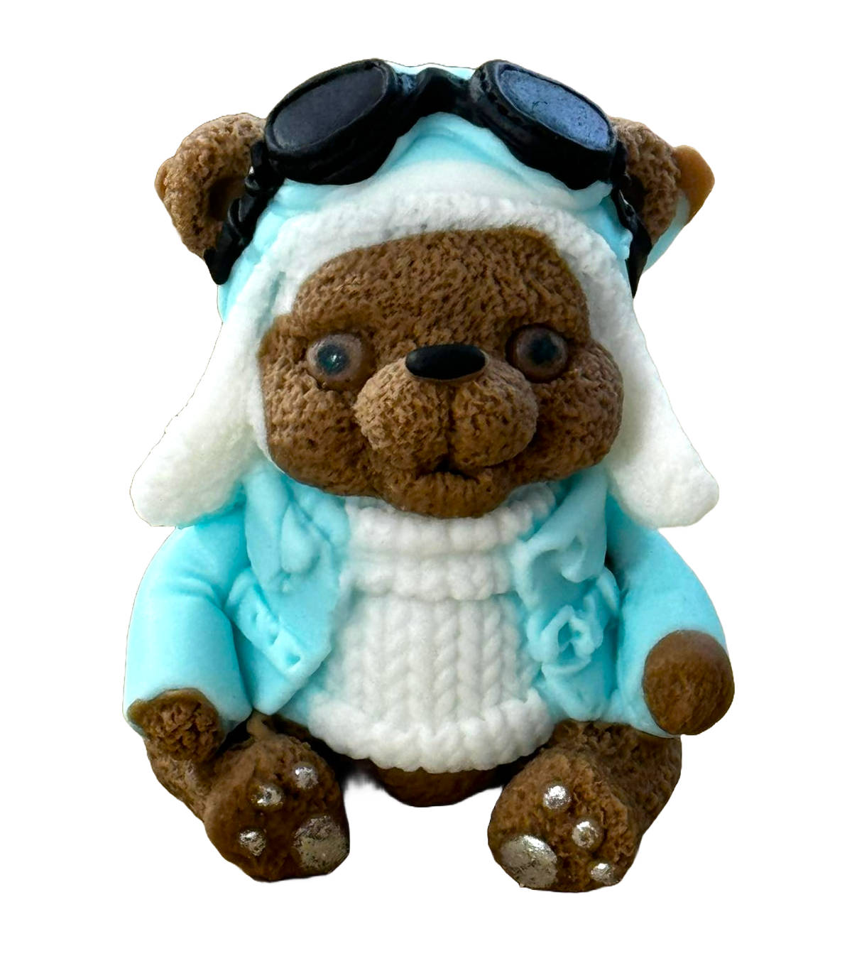 Decoratiune comestibila din zahar, Aviator Decoratiuni din Pasta de Zahar Naty Shop