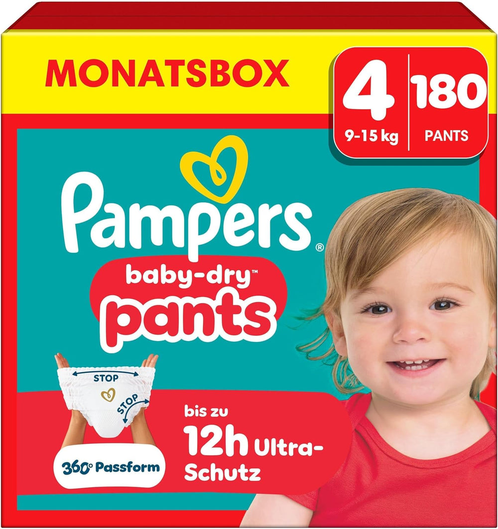 Pampers Baby-Dry Pants Größe 5, 160 Stück, 11kg-17kg, 360° auslaufsichere Passer til dag og nat