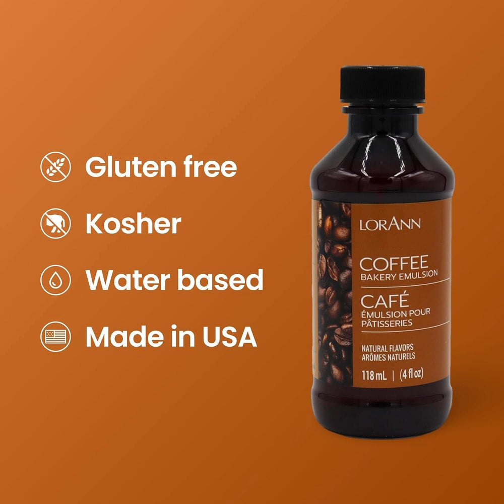 LorAnn, Emulsion med kaffesmag, 118 ml Aromas Naty Shop