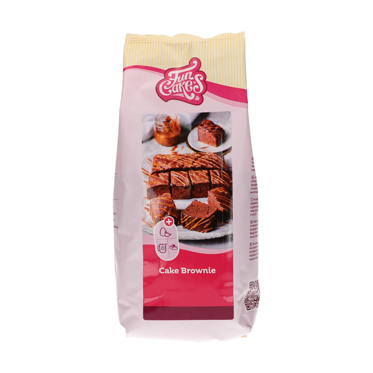 Funcakes Mix Für Cake Brownies: Einfach Zu Verwenden, Für Brownies Und Schokoladenkuchen Mit Reichem Schokoladengeschmack, Halal., 1 Kg Amestec pentru copt si gatit Naty Shop Default Title