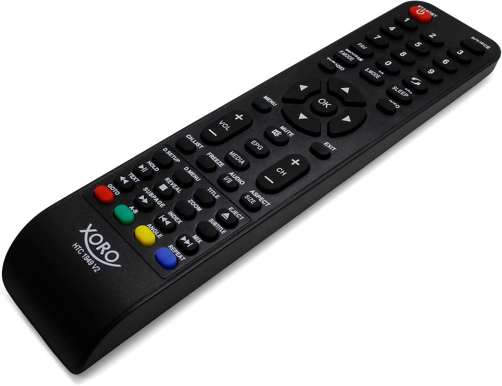 XORO HTC 1949 V2 (televizor LED de 18,5", DVD, tuner triplu (DVB-S2/T2/C), player media, CI+, DC12V)