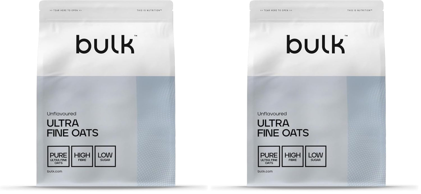 Finmalet havregryn, løst, 2,5 kg, 50 portioner, emballage kan variere