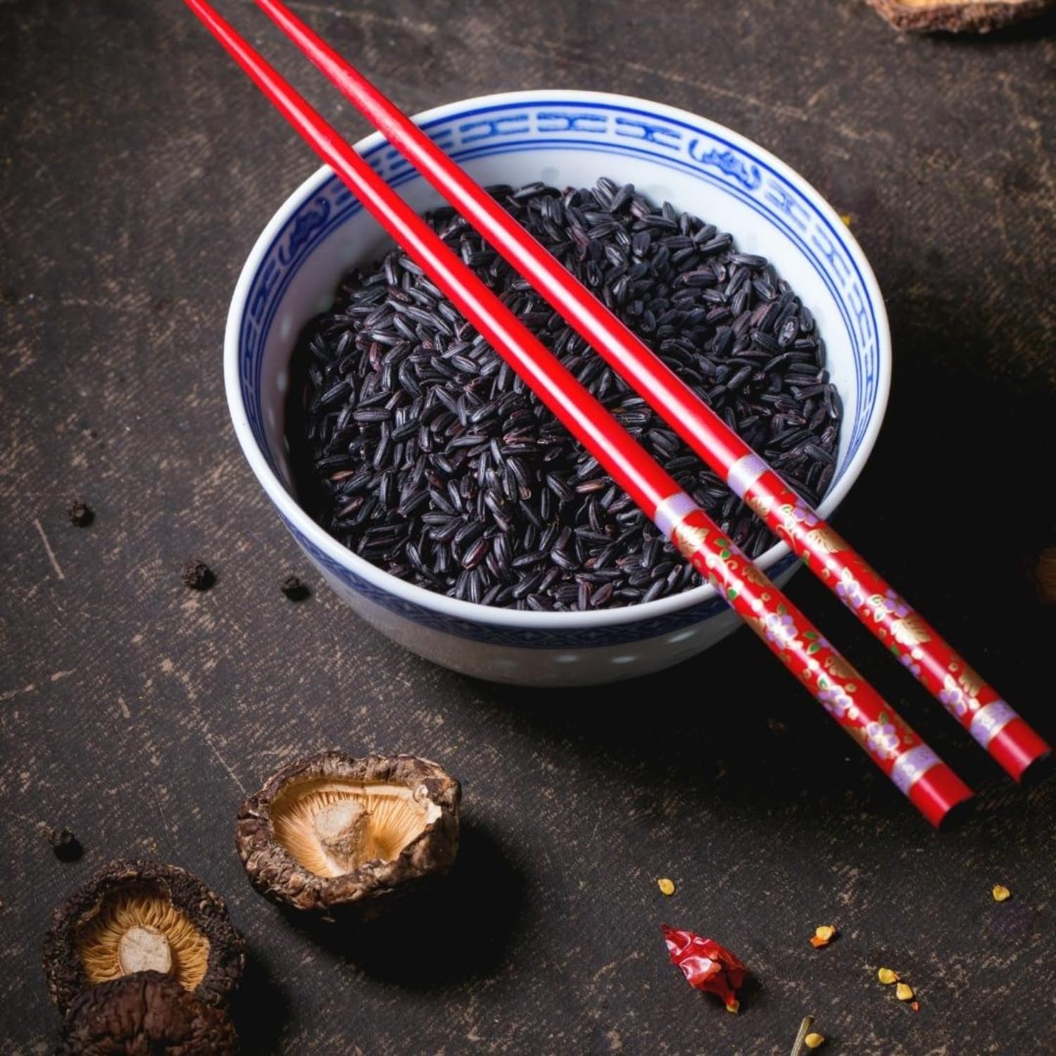 Grace nnvg - Sorte klistrede ris, (1 x 1 kg)