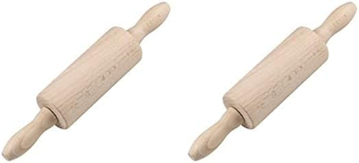 31526 Teigrolle Mini, Holz, 23,5 x 4,5 x 4,5 cm (Pak med 2)