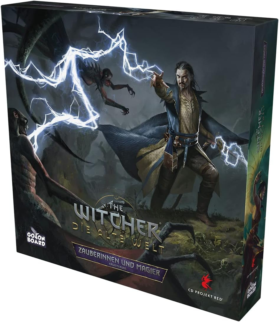 Gå ombord, The Witcher: The Old World, Expansion, Expert Game, Board Game, 1-5 Players, Ages 14+, 90-150 minutes, German