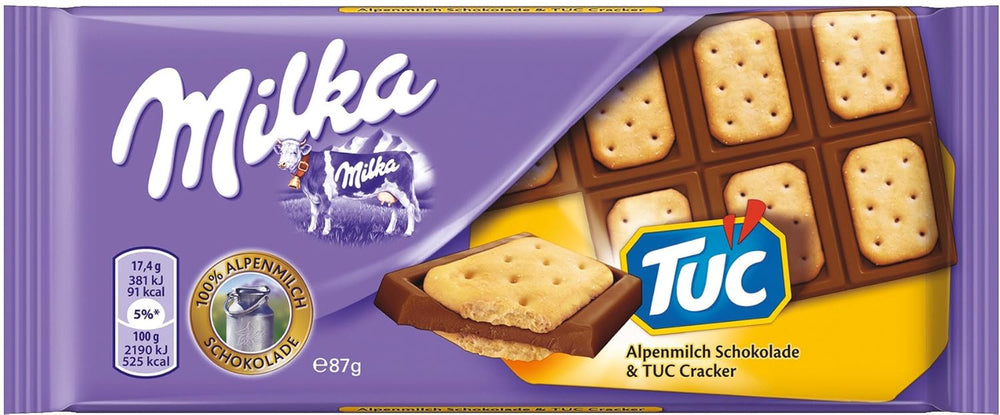 Milka Cow Spots – Alpine mælkechokolade med hvid chokolade i cow spot design – 24 x 90g