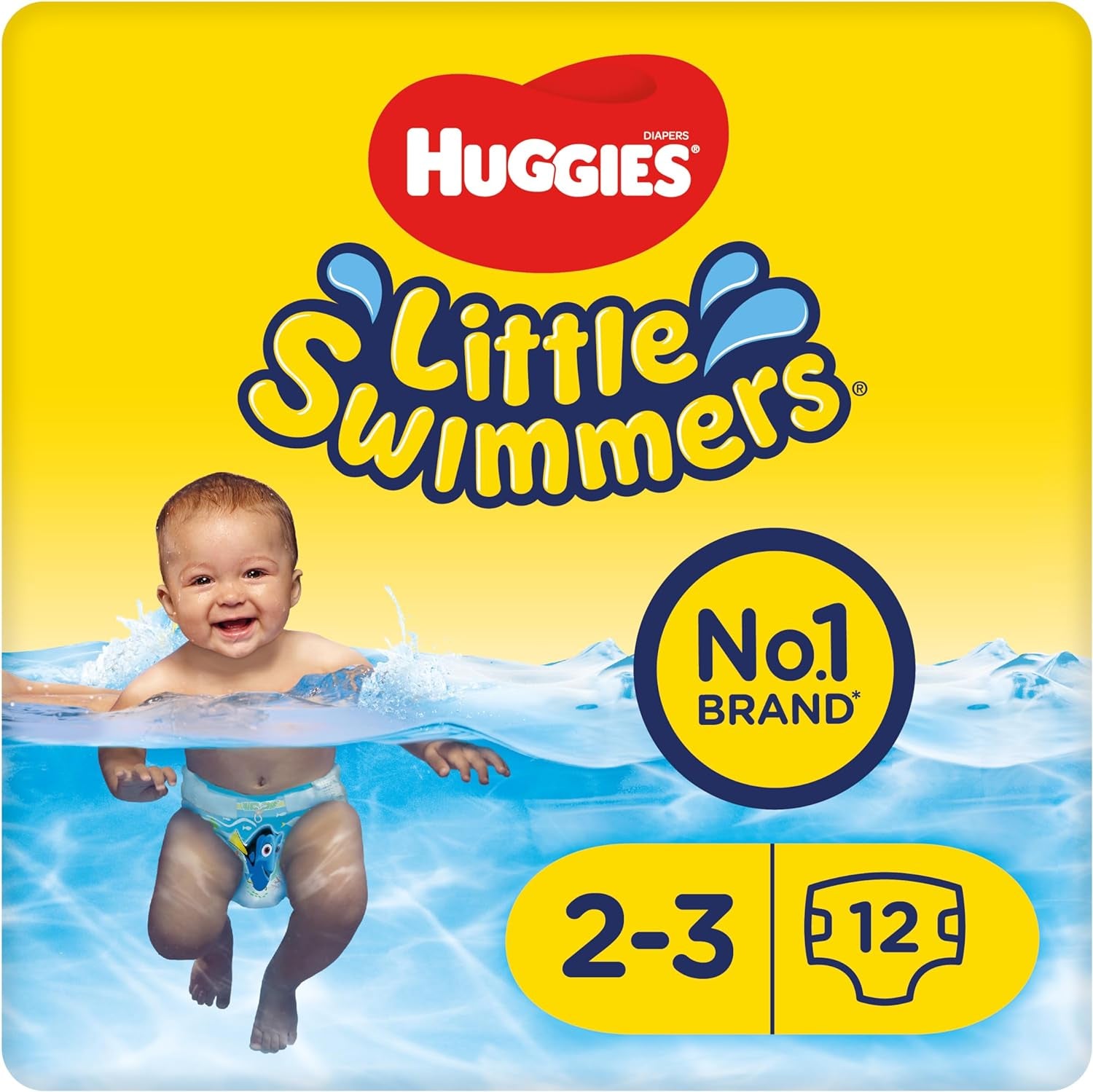 Huggies Little Swimmers Schwimmwindeln, Größe 2-3 (3-8 kg), 1 Pakke med 20 Stücke