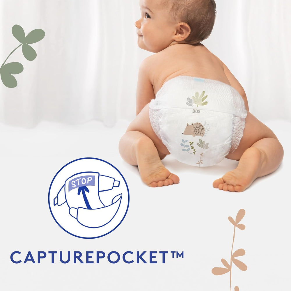 Douceur Naturelle - Trusser, str. 6 (16-26 kg) 1 måneds pakke - 112 trusser