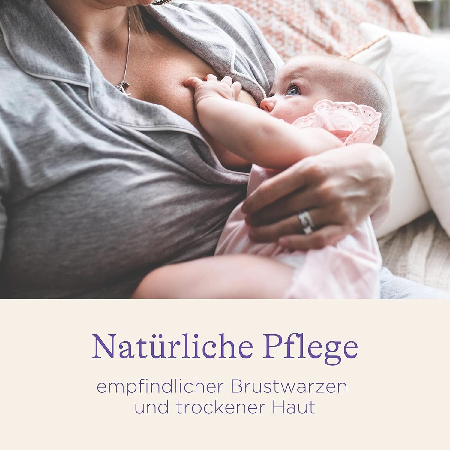 Lansinoh BIO Brustwarzensalbe, 60 Ml - Natürliche Pflege Empfindlicher Brustwarzen Und Trockener Haut - Klimaneutralt tilbehør Mad og amning Baby Naty Shop