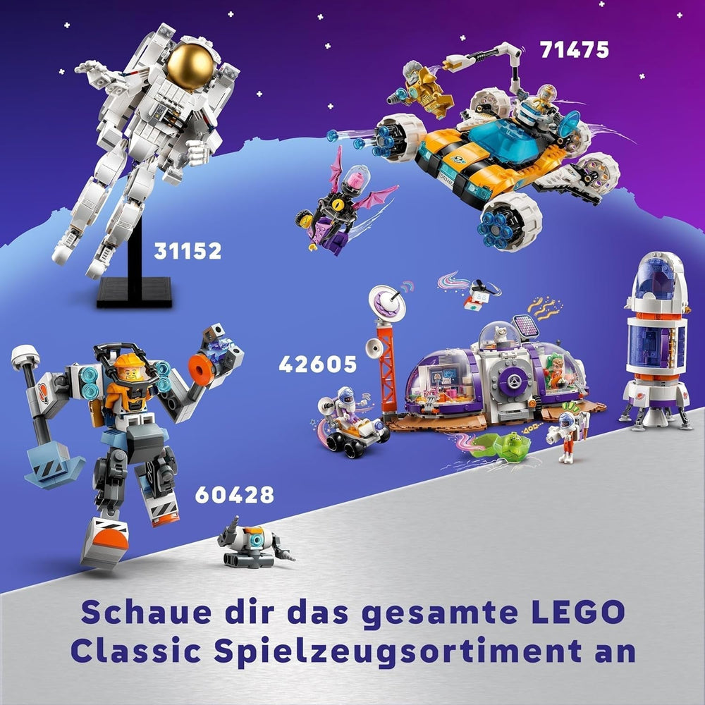 LEGO Classic Creative Space Planets Solsystem Byggemodel til børn Rumlegetøj med raket Rumskib Planeter og Aliens Gave til børn 5 år gamle drenge og piger 11037 Byggesæt Beuche den LEGO-Store