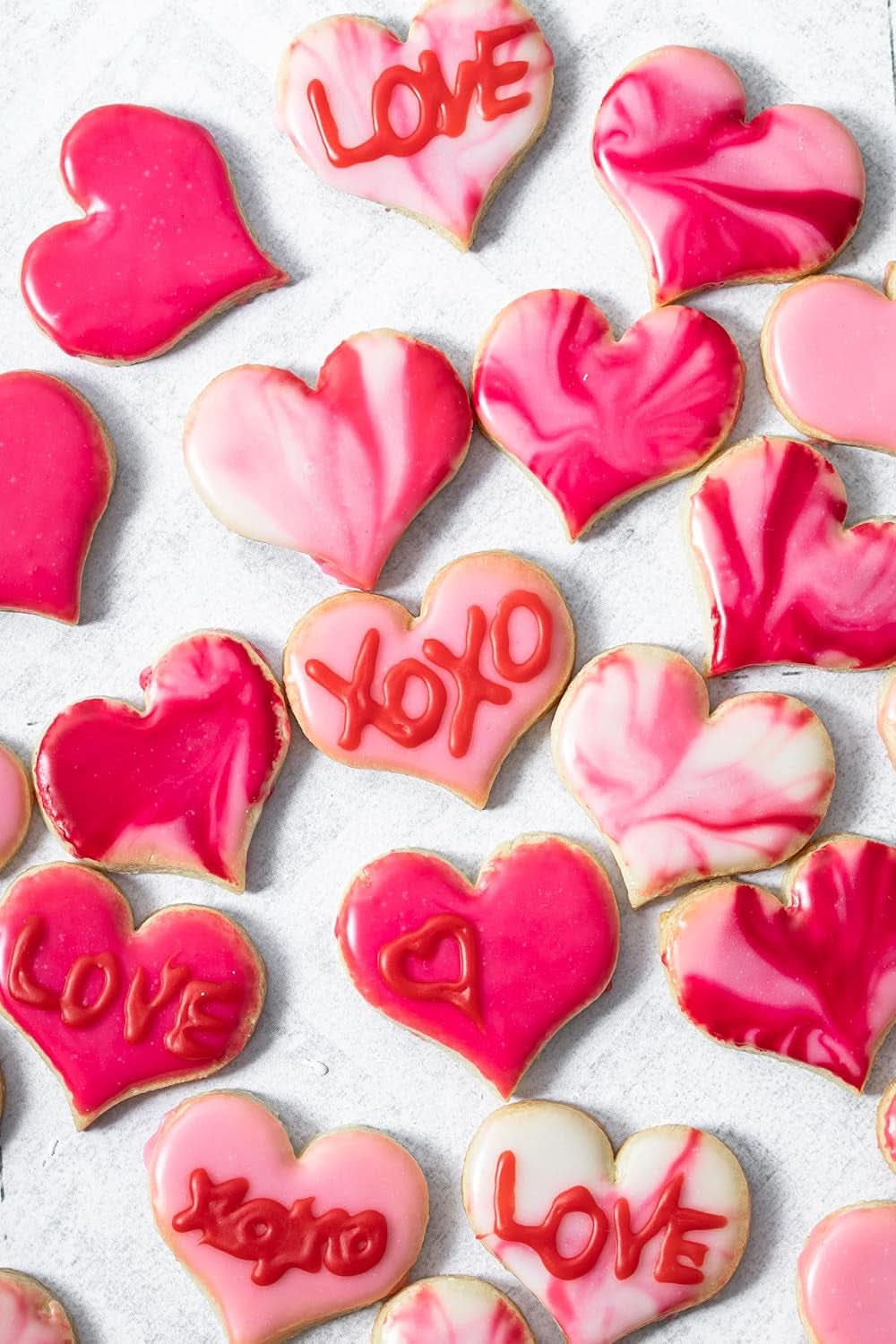 RUF, glasur til skrivning på kager, kiks, kager, glutenfri, vegansk, 4 x 25 grams glasur og dekoration Naty Shop