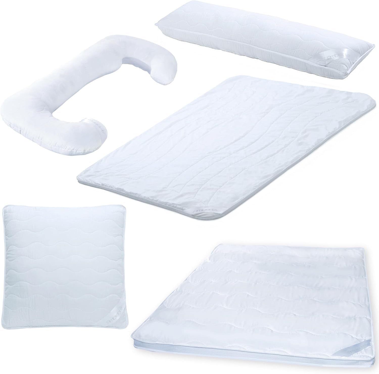 Ambiente sommer let quilt 220 X 240 Cm Microfiber quilt åndbar vinter sommer Dyner og dyner Naty Shop