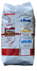 Boabe întregi de cafea Pompei, prăjire intensă, pungă de 1 kg