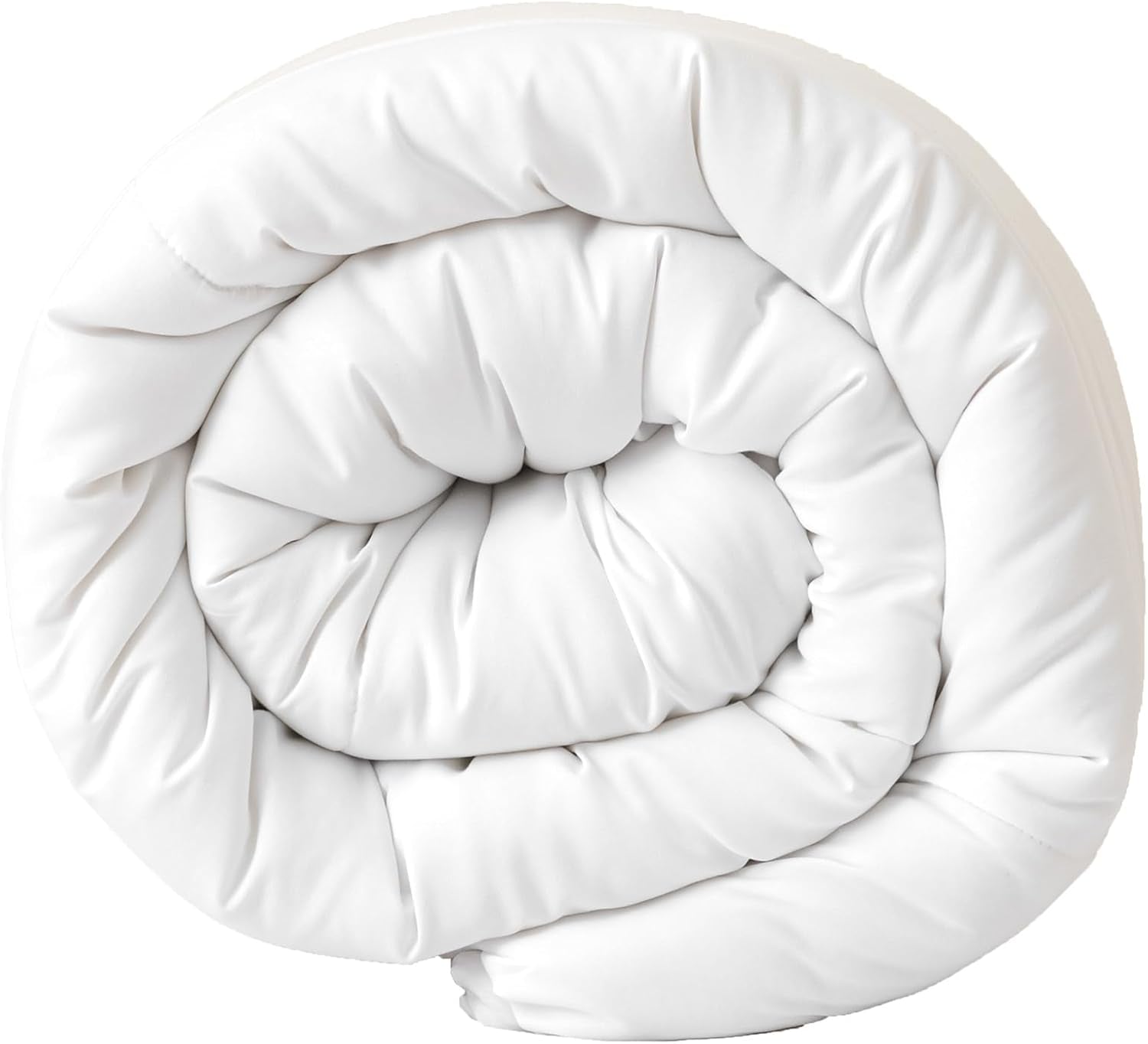 Good Nite Dobbeltdyne, 4,5 Tog, Sommerdyne, Dobbeltdyne, Hvid, Dyne, Polyester, Blød Og Let og Maskinvaskbar Med Hjørnebånd (Dobbeltseng 200 X 200 Cm) Tæpper og dyner Naty Shop 10,5 Tog Enkelt 135Ã-200Cm