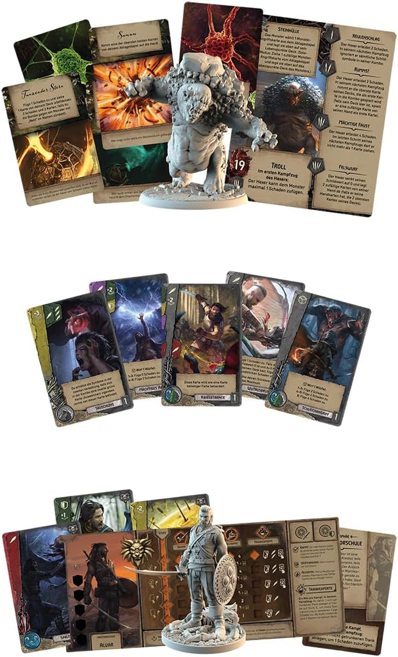 Gå om bord, The Witcher: The Old World – Monsterjagt, udvidelse, ekspertspil, brætspil, 1-5 spillere, 14+, 90-150 minutter, tysk