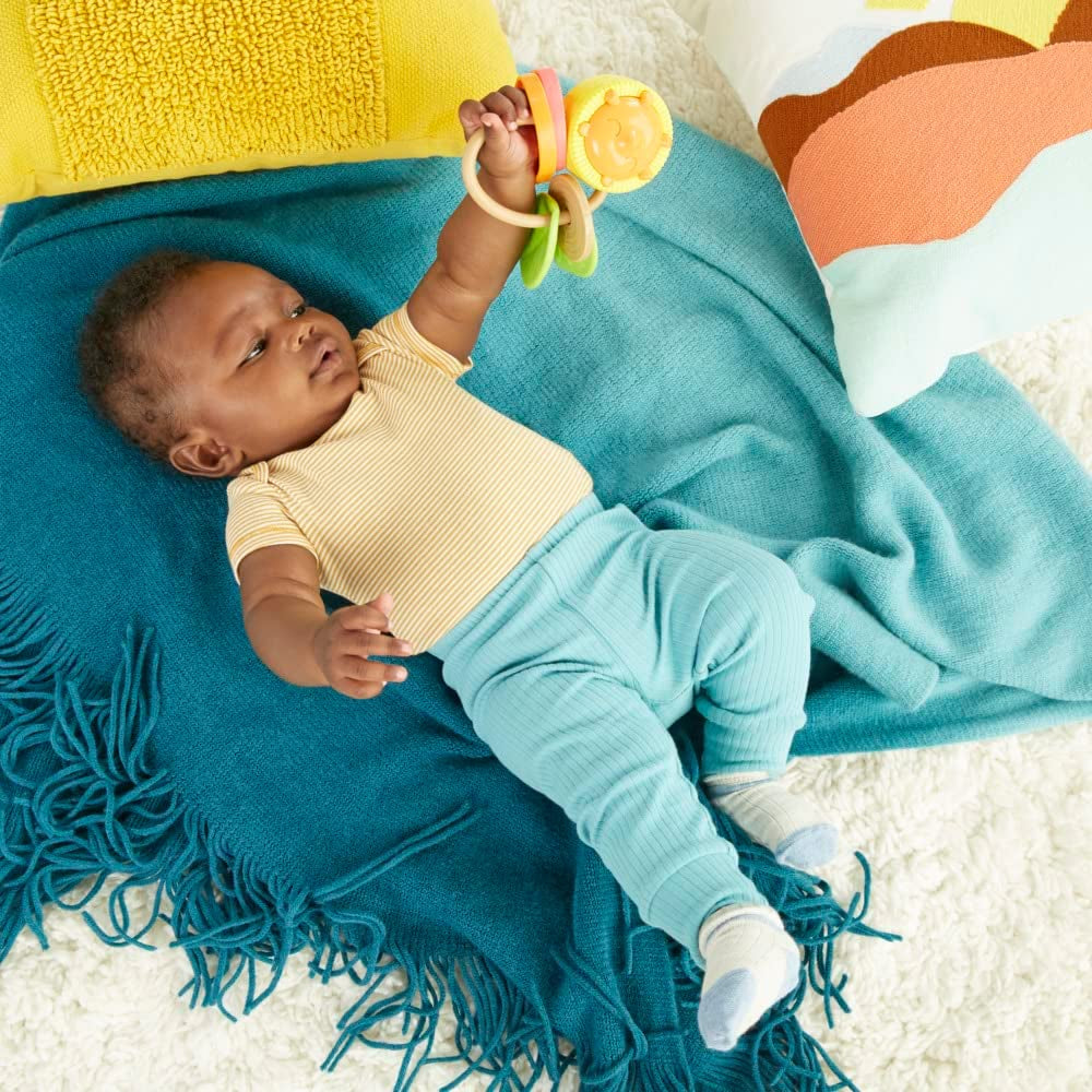 Playskool My first keys, jucărie senzorială cu structuri și sunete pentru bebeluși de la 3 luni (Amazon Exclusive) Jucarii Bebe Naty Shop